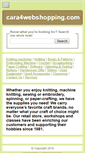 Mobile Screenshot of cara4webshopping.com